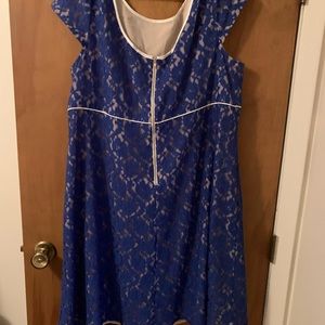 Blue Lace Dress